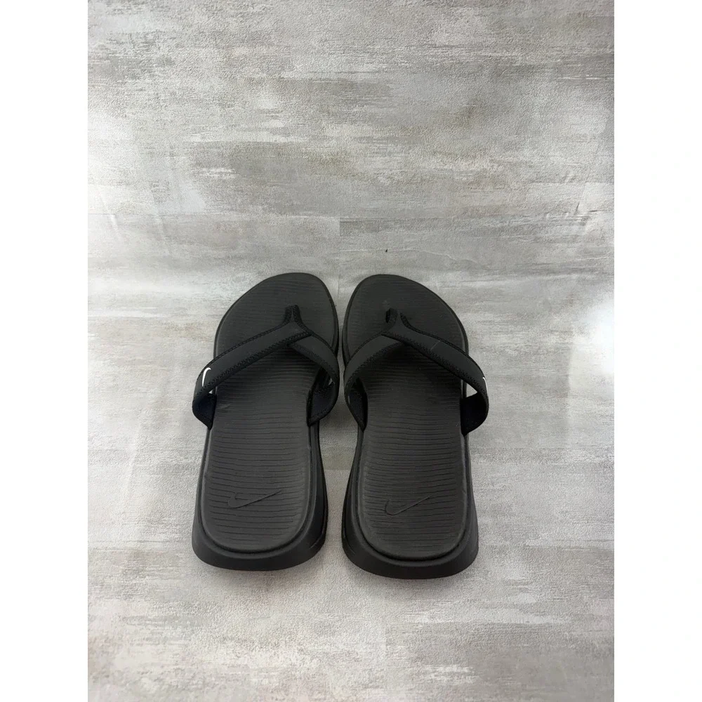 Nike Solay Thong Men Black Flip Flop Sandals 882691-002 Size 9